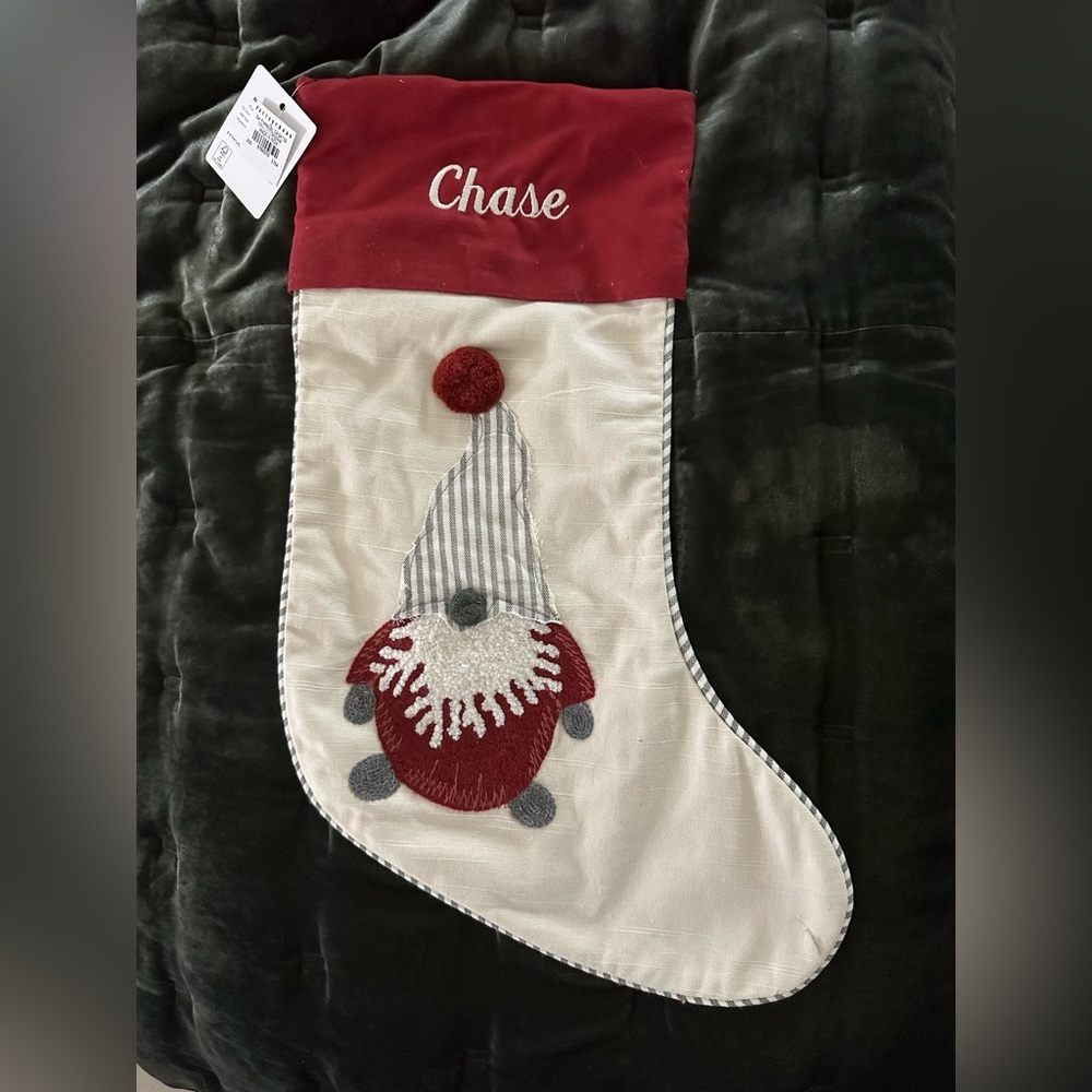 Pottery Barn Christmas Stocking